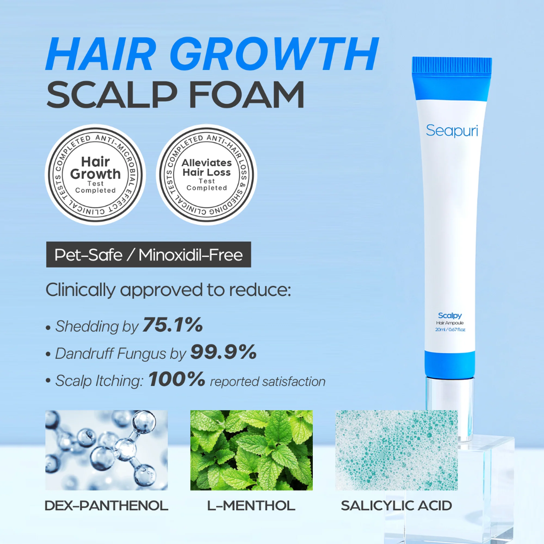🌬️ Scalp Refresh Roller – Nourish, Strengthen, Grow! 🌟
