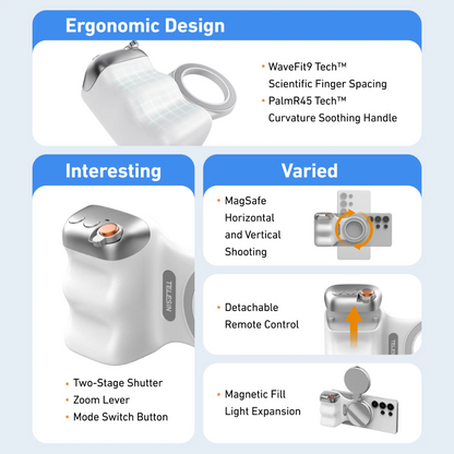 Magnishot – Magnetic Camera Handle with Remote
