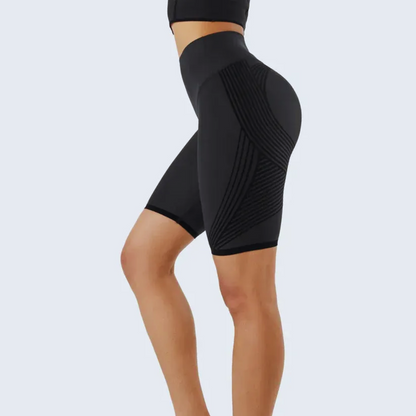 Flexnova High-Waist Hip Lift Shorts