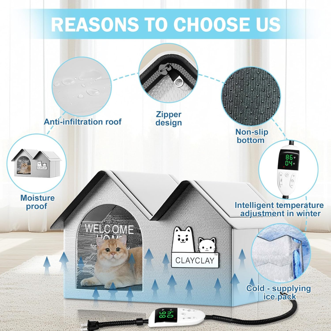 ❄️ Pet Cooling House 🐶🐱