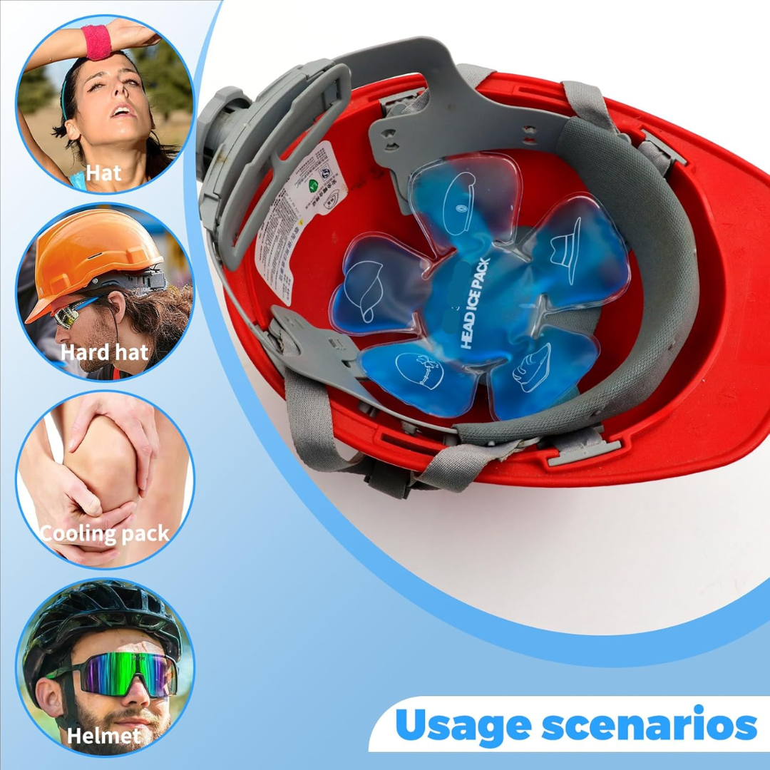Frost Pad Gel Pack – For Hard Hats & Helmets🧊