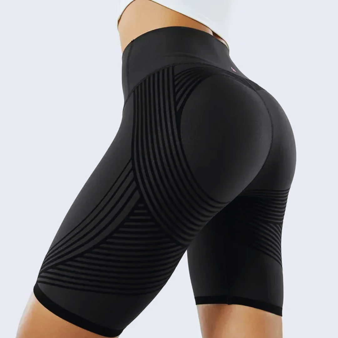 Flexnova High-Waist Hip Lift Shorts