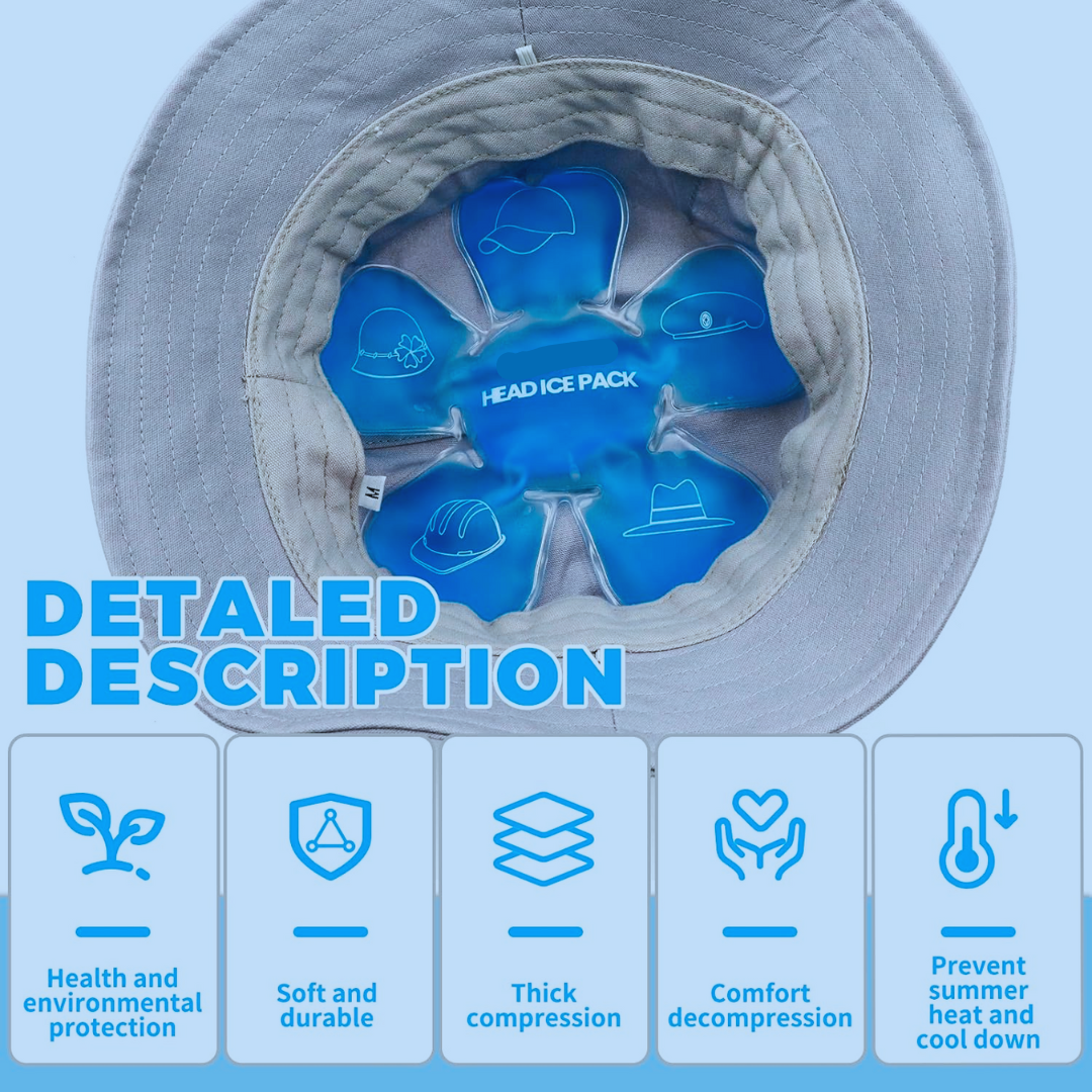Frost Pad Gel Pack – For Hard Hats & Helmets🧊