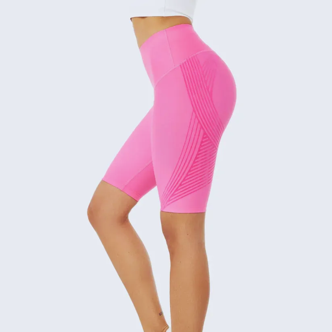 Flexnova High-Waist Hip Lift Shorts