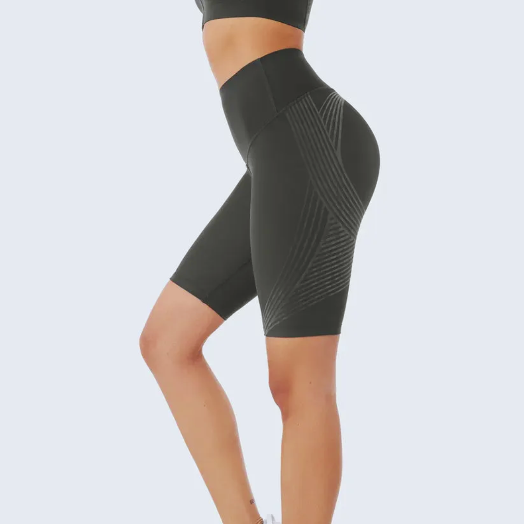 Flexnova High-Waist Hip Lift Shorts