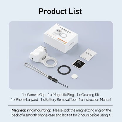 Magnishot – Magnetic Camera Handle with Remote