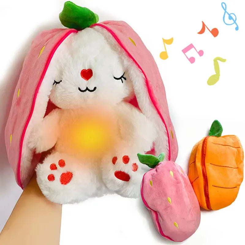 Nappii – Cute Glow Bunny Plush with Lullabies & Motion Light