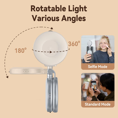 MagniGlow ✨ – Compact Magnetic Light 📸 for Stunning Selfies 💡